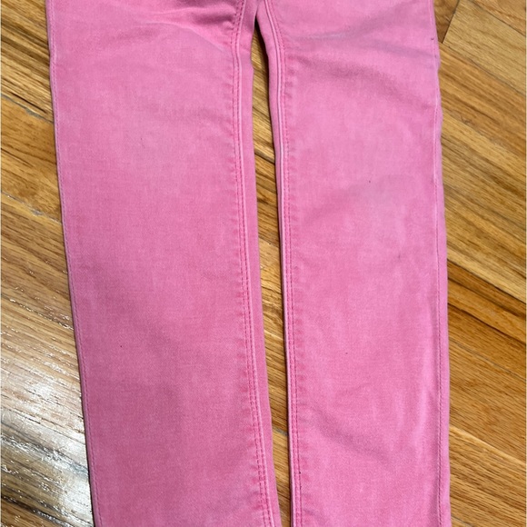 Kenzo Girls Pink Patched Jeggings - Picture 4 of 6